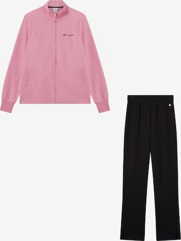Tuta da jogging di Champion Authentic Athletic Apparel in rosa: frontale