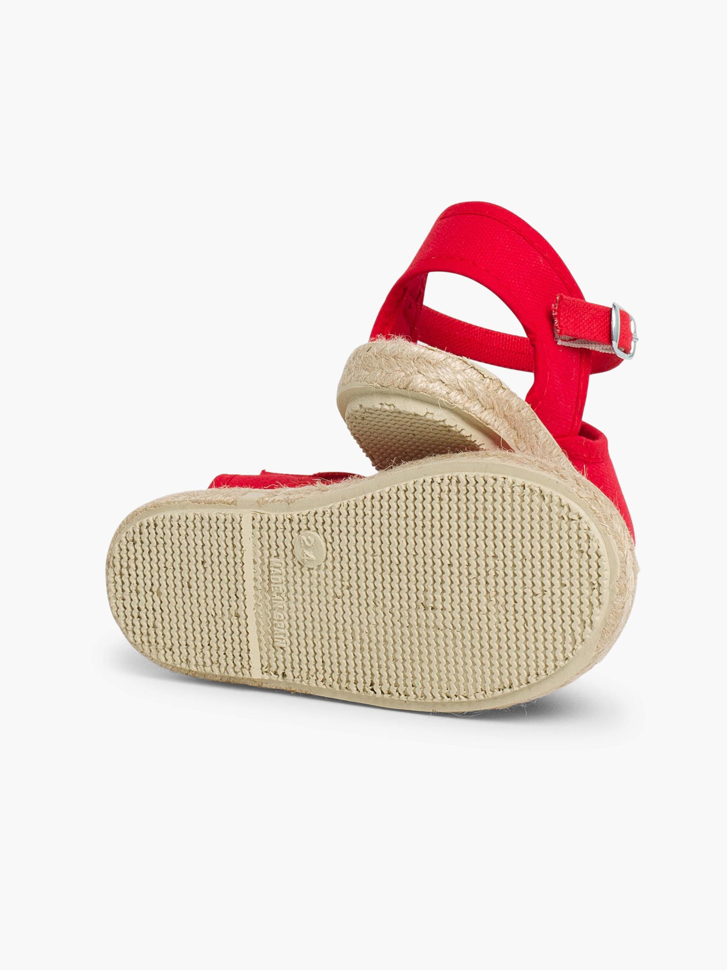 Sandalo di Pisamonas in rosso