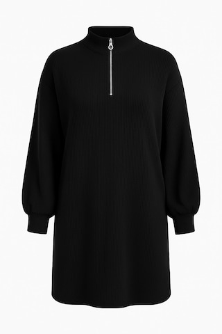 Robes en maille Shape Of You en noir : devant
