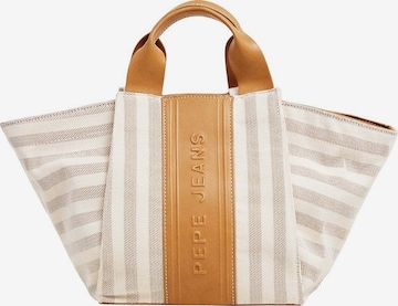 Sacs à main 'Aria Niza' Pepe Jeans en beige : devant