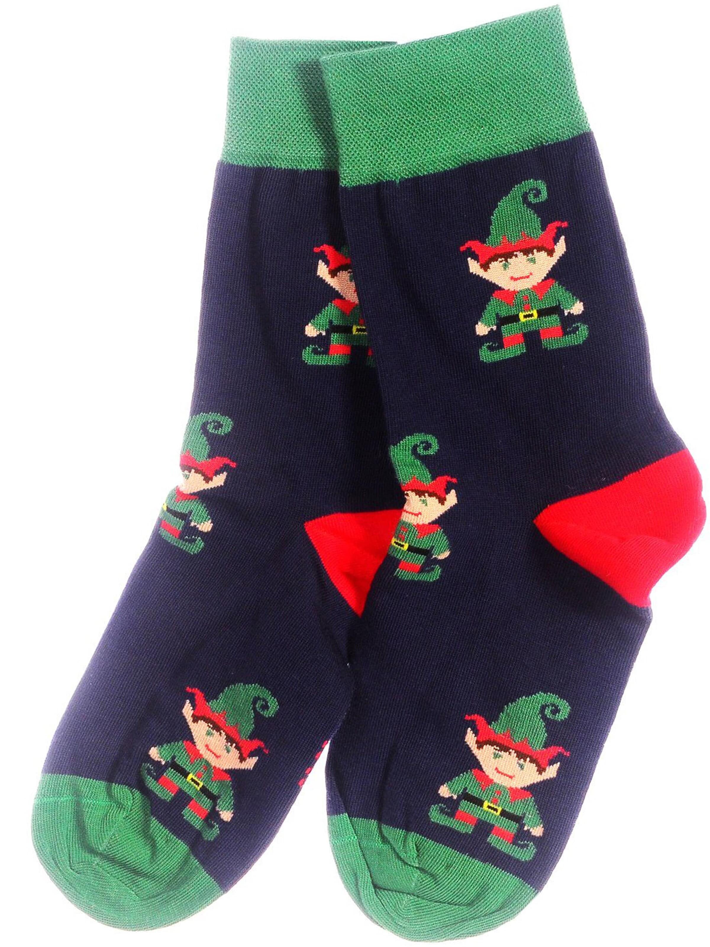 La Bortini Socks in Blue: front