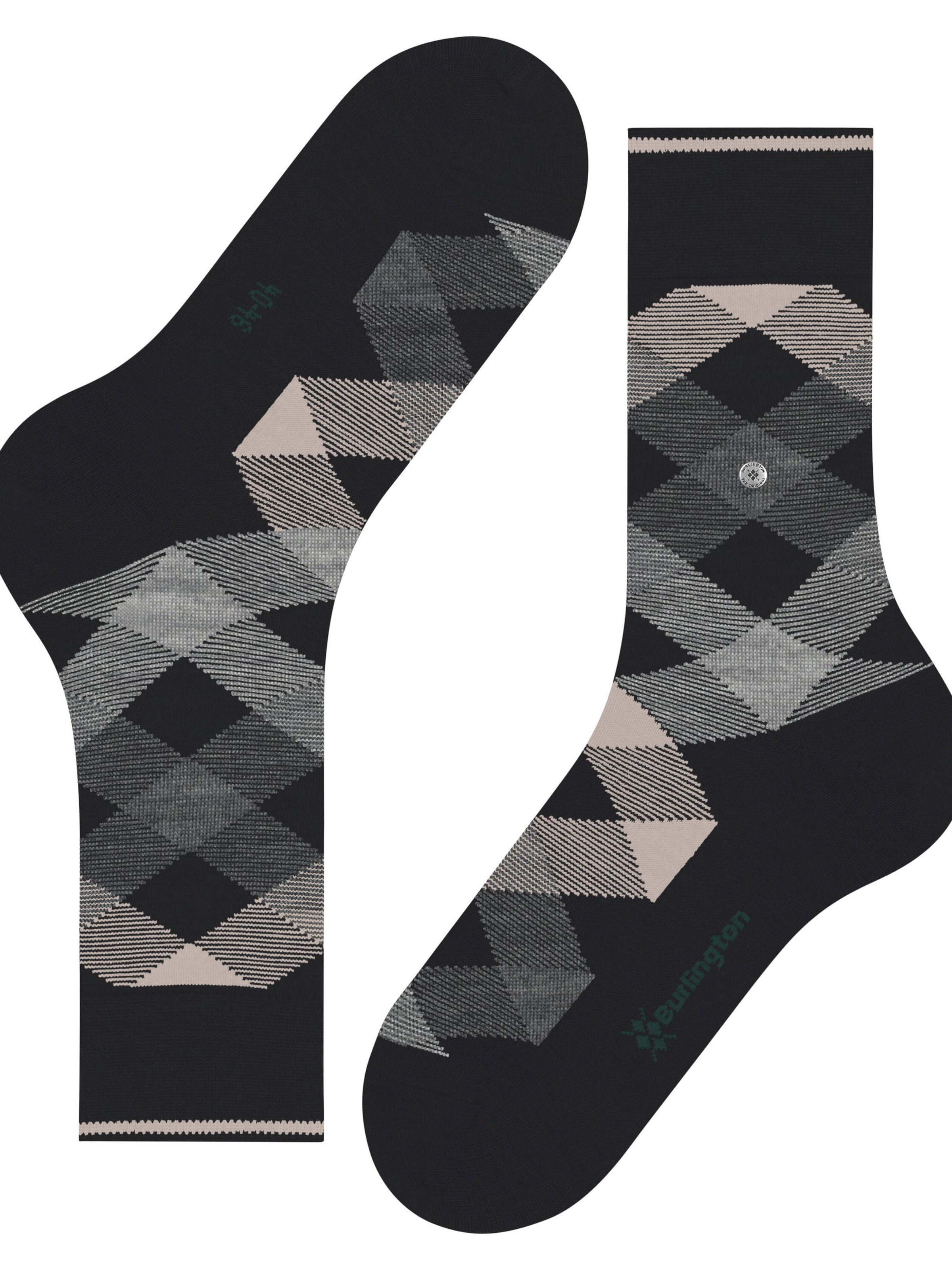 BURLINGTON Socks 'Newcastle' in Black