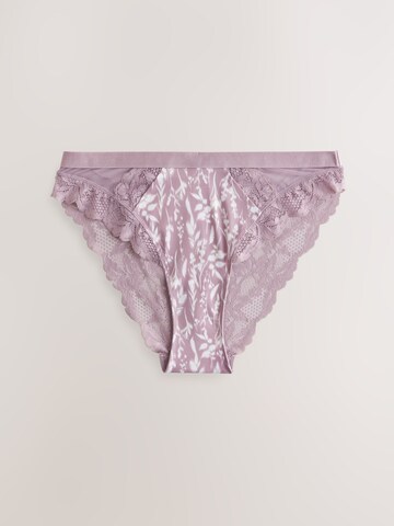 Slip 'Spitzenbesatz' Next en bleu