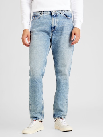 Tommy Jeans - Tapered Calças de ganga 'Isaac' em azul: frente