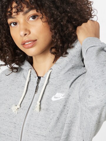 Nike Sportswear Кофта на молнии в Серый