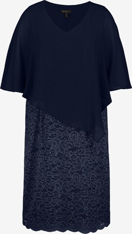 Ulla Popken Cocktail Dress in Blue: front