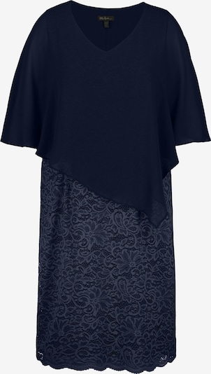 Kokteilinė suknelė iš Ulla Popken, spalva – tamsiai mėlyna jūros spalva, Prekių apžvalga