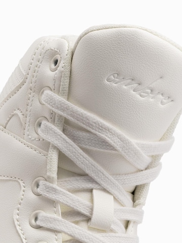 Ombre - Zapatillas deportivas altas en blanco