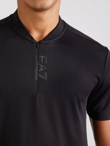 EA7 Emporio Armani - Camiseta funcional en negro