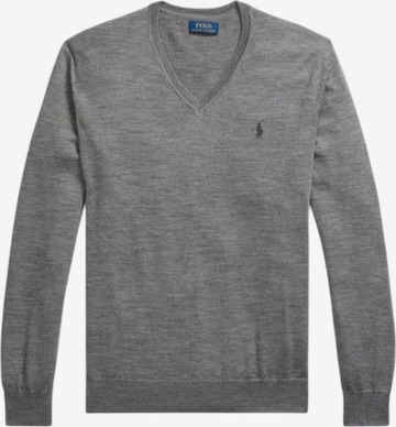 Pull-over Ralph Lauren en gris : devant