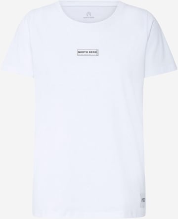 North Bend Shirt ' NBKunt ' in White: front