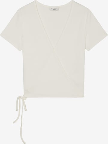 T-shirt Marc O'Polo DENIM en blanc : devant