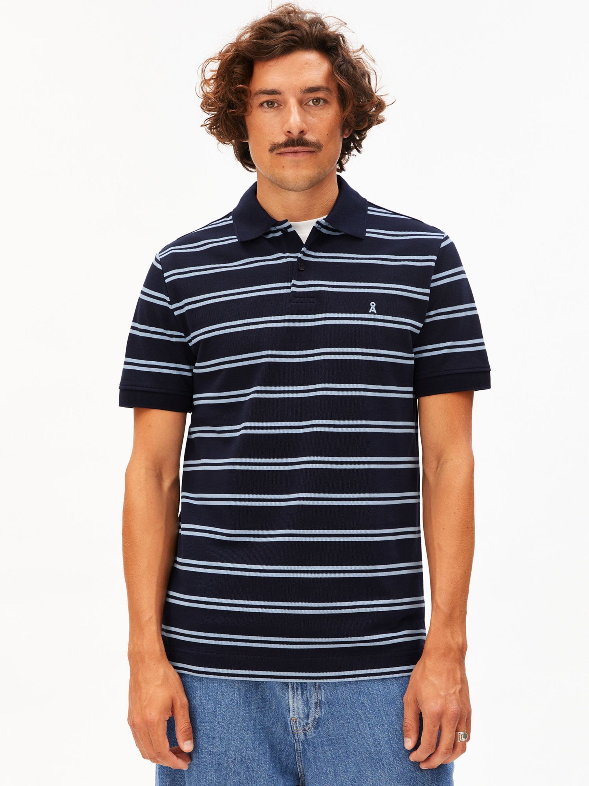 ARMEDANGELS Shirt in Blue: front
