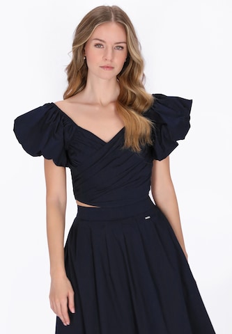 DreiMaster Klassik - Blusa en azul: frente