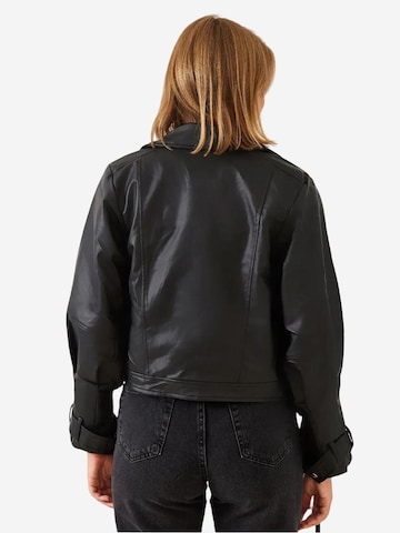 Veste mi-saison Bianco Lucci en noir