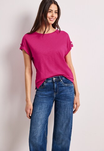 STREET ONE Shirt in Pink: front