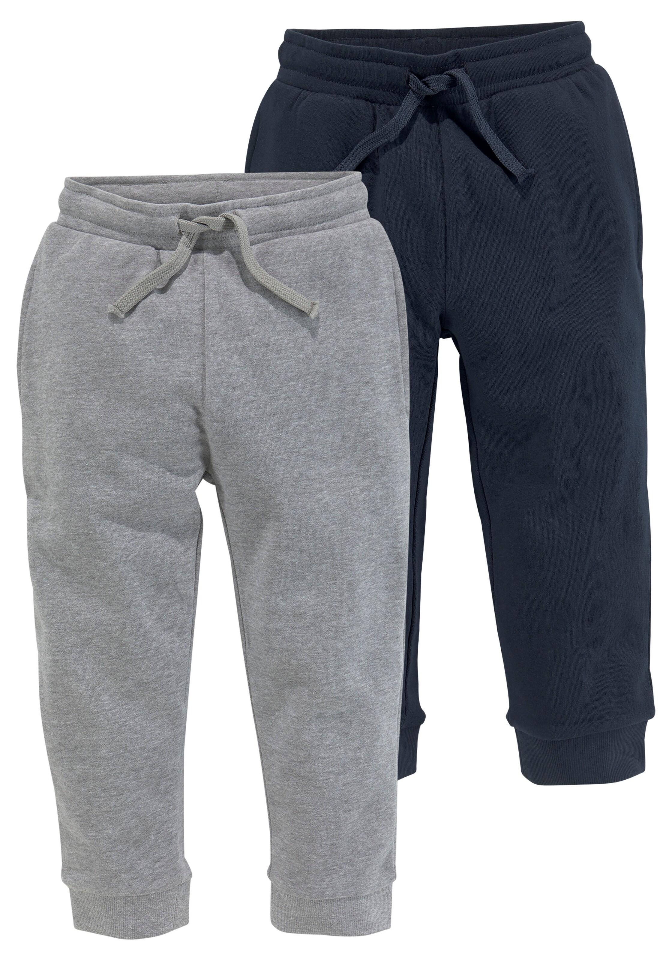 Kidsworld Tapered Sweathose in Blau: Vorderseite