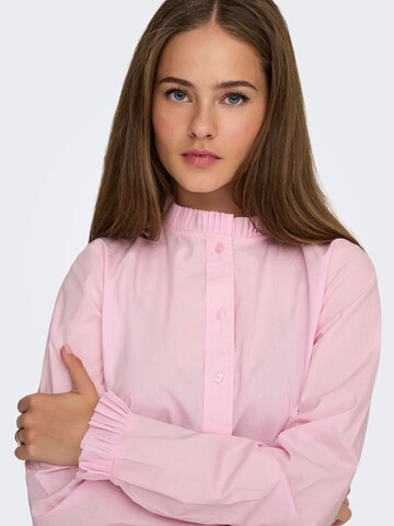ONLY Blouse 'ONLREJKA' in Pink