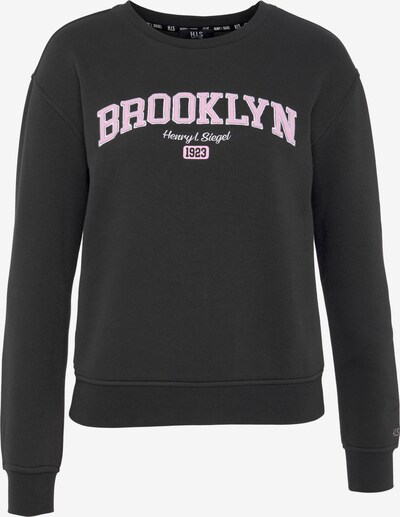 H.I.S Sweatshirt in pink / schwarz, Produktansicht