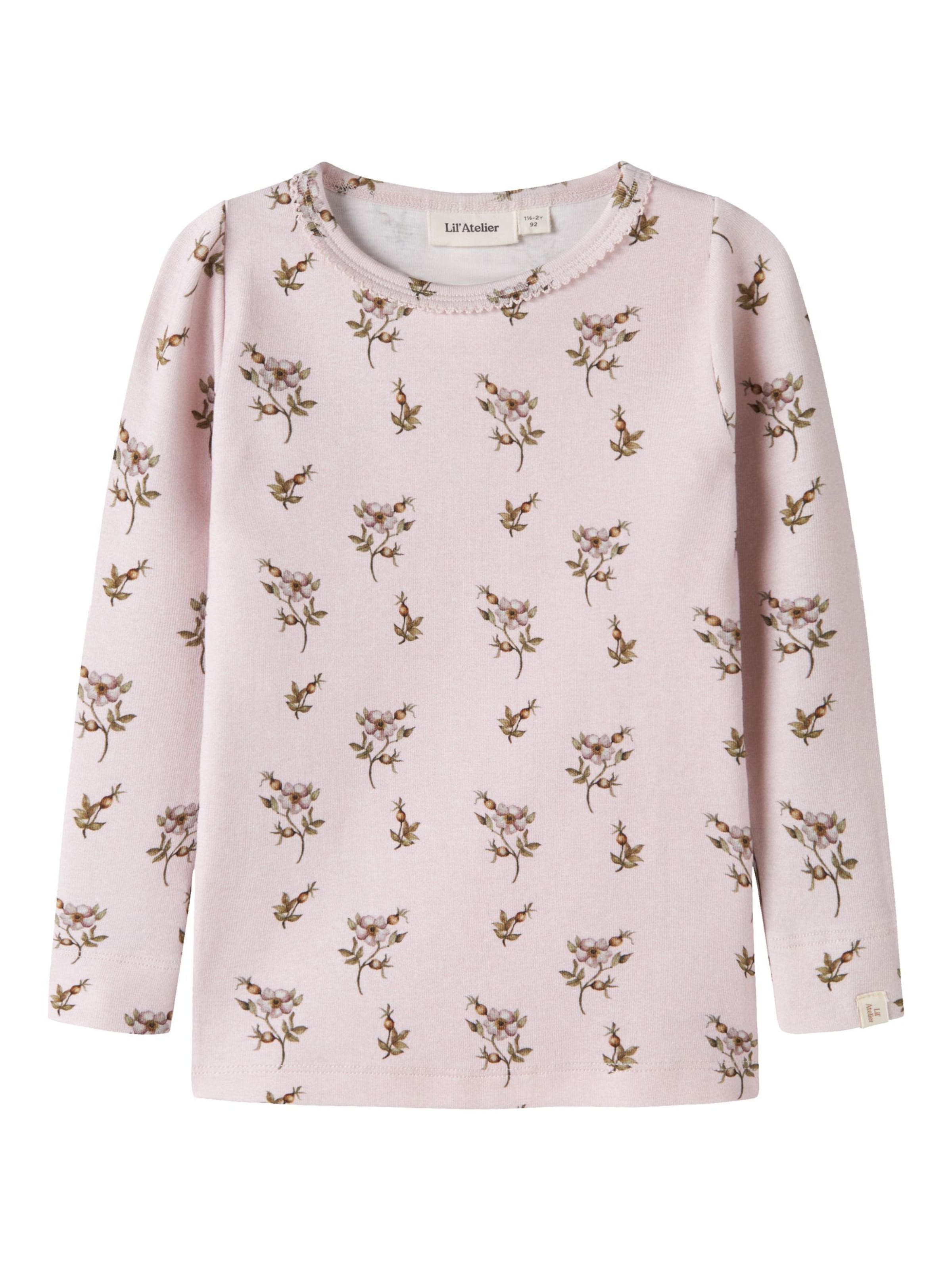 Lil'Atelier Top in Lila: voorkant