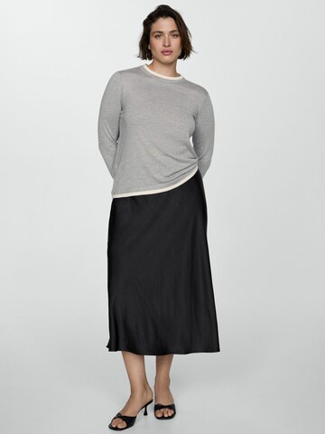 MANGO Sweater 'PACO' in Grey