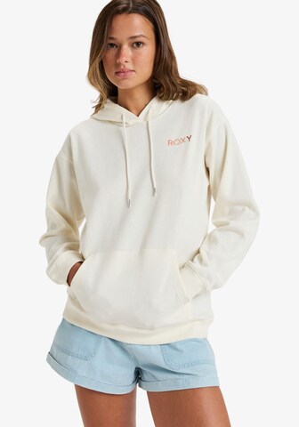 ROXY Sweatshirt in Weiß: Vorderseite