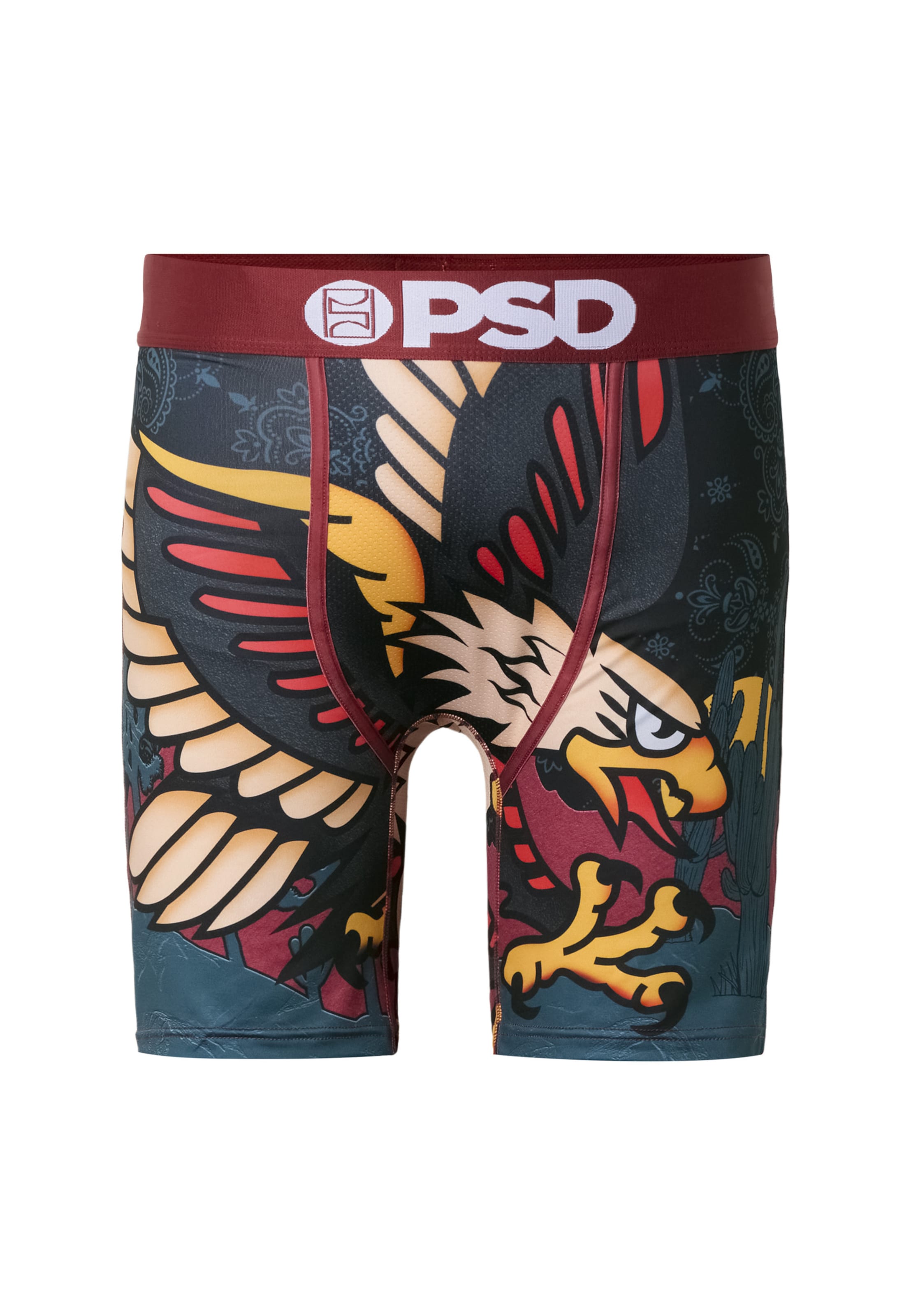 Boxer 'Eagle Soar' di PSD in grigio: frontale