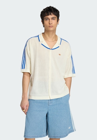 ADIDAS ORIGINALS Knit cardigan in White