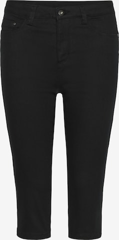 Slimfit Jeans di Kaffe in nero: frontale
