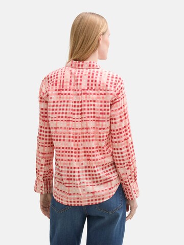 TOM TAILOR Blouse in Red