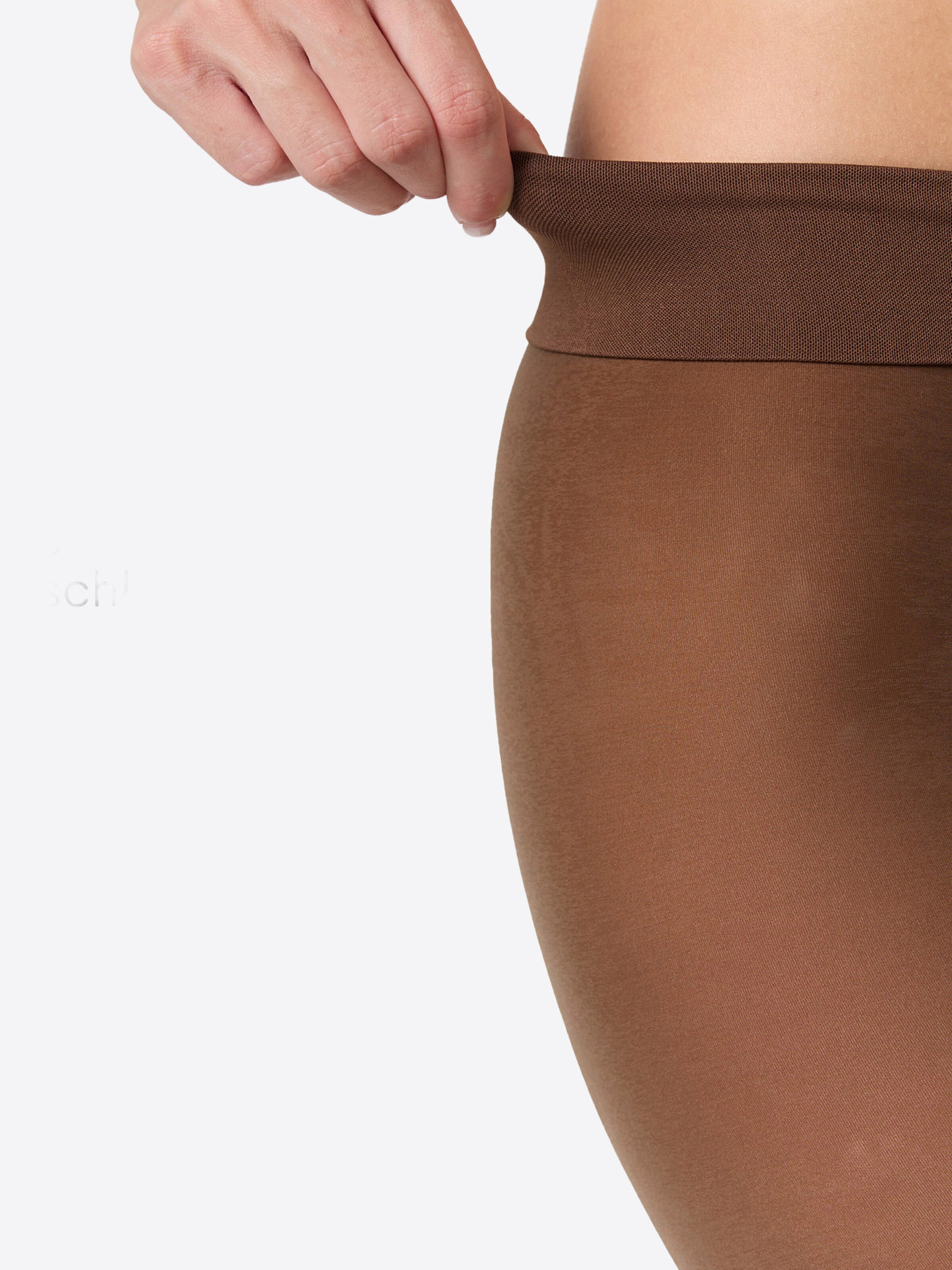 Nur Die Feinstrumpfhose ' Warm & Transparent robust 80 DEN ' in Braun