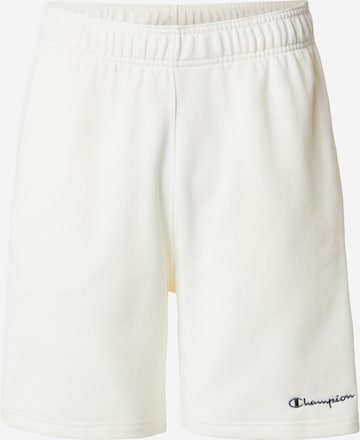 dzeltens Champion Authentic Athletic Apparel Bikses: no priekšpuses