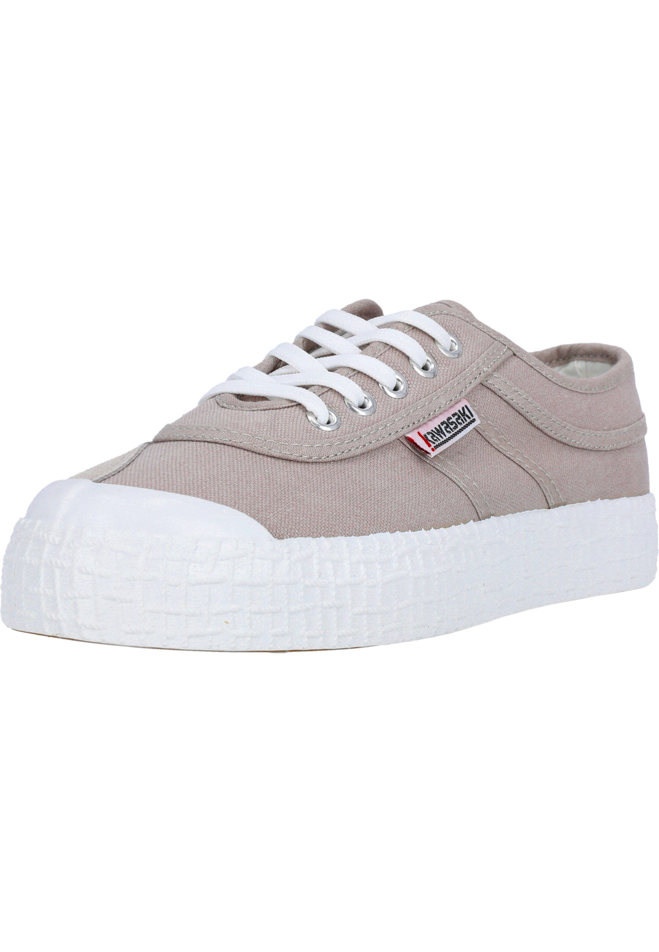 KAWASAKI Platform trainers 'Original 3.0' in Grey: front