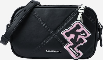 Karl Lagerfeld Umhängetasche 'Ikonik 2.0' in rosa / schwarz / weiß, Produktansicht