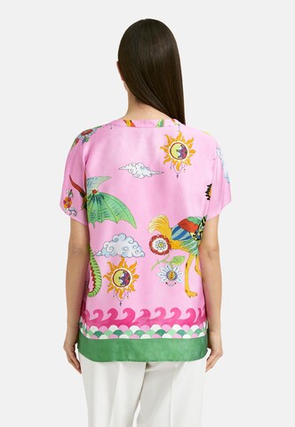 Milano Italy Blouse in Pink
