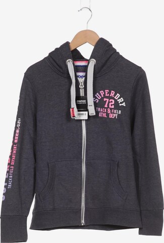 Superdry Kapuzenpullover XXL in Grau: predná strana