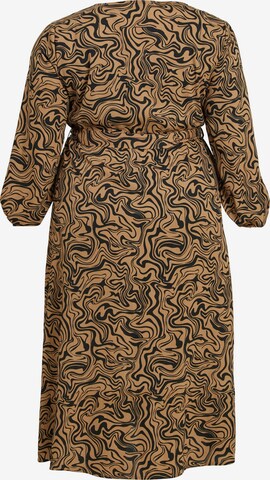 EVOKED Dress 'Miras' in Brown