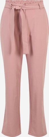 Coupe slim Pantalon 'PCBOSELLA' Pieces Petite en rose : devant