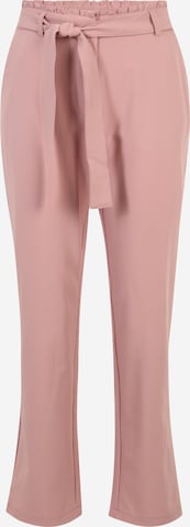 Pieces Petite Pants 'PCBOSELLA' in Pink: front