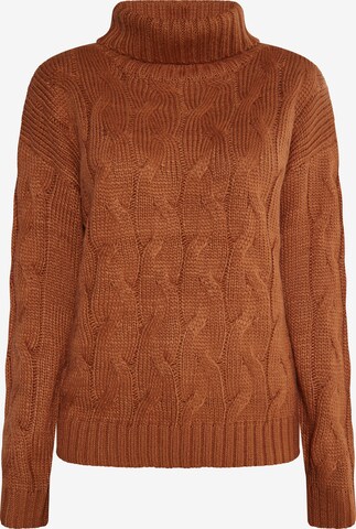 Pull-over 'Biany' MYMO en marron : devant