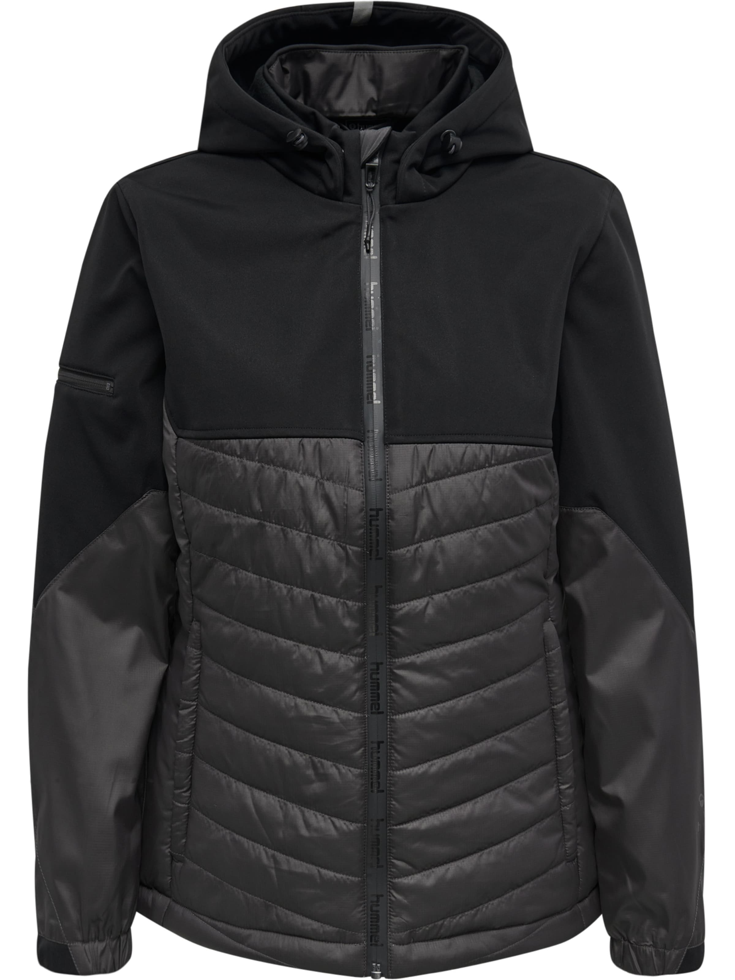 Hummel Weatherproof jacket 'North' in Black: front