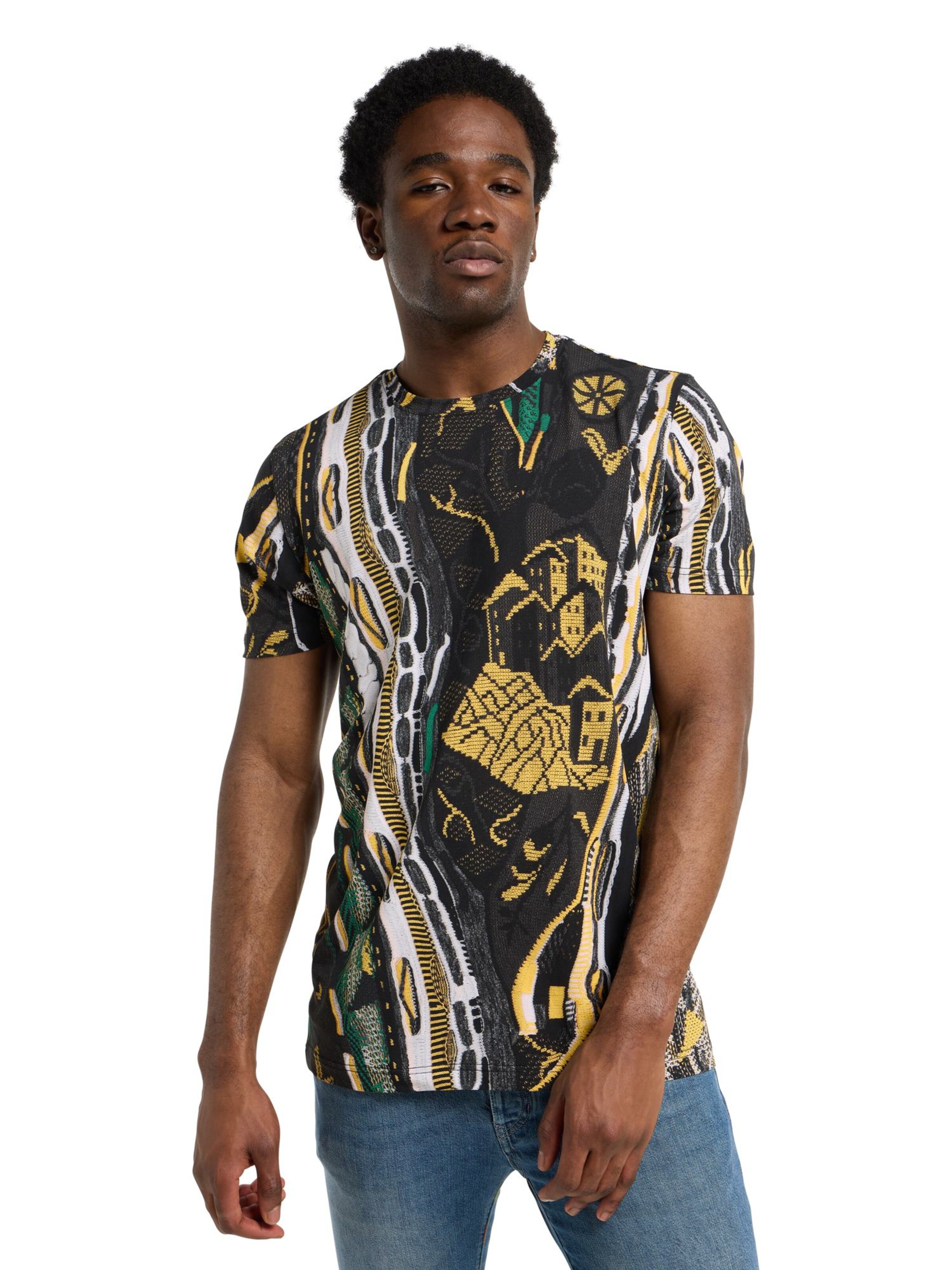 T-Shirt 'Einhaeuserer' Carlo Colucci en noir : devant