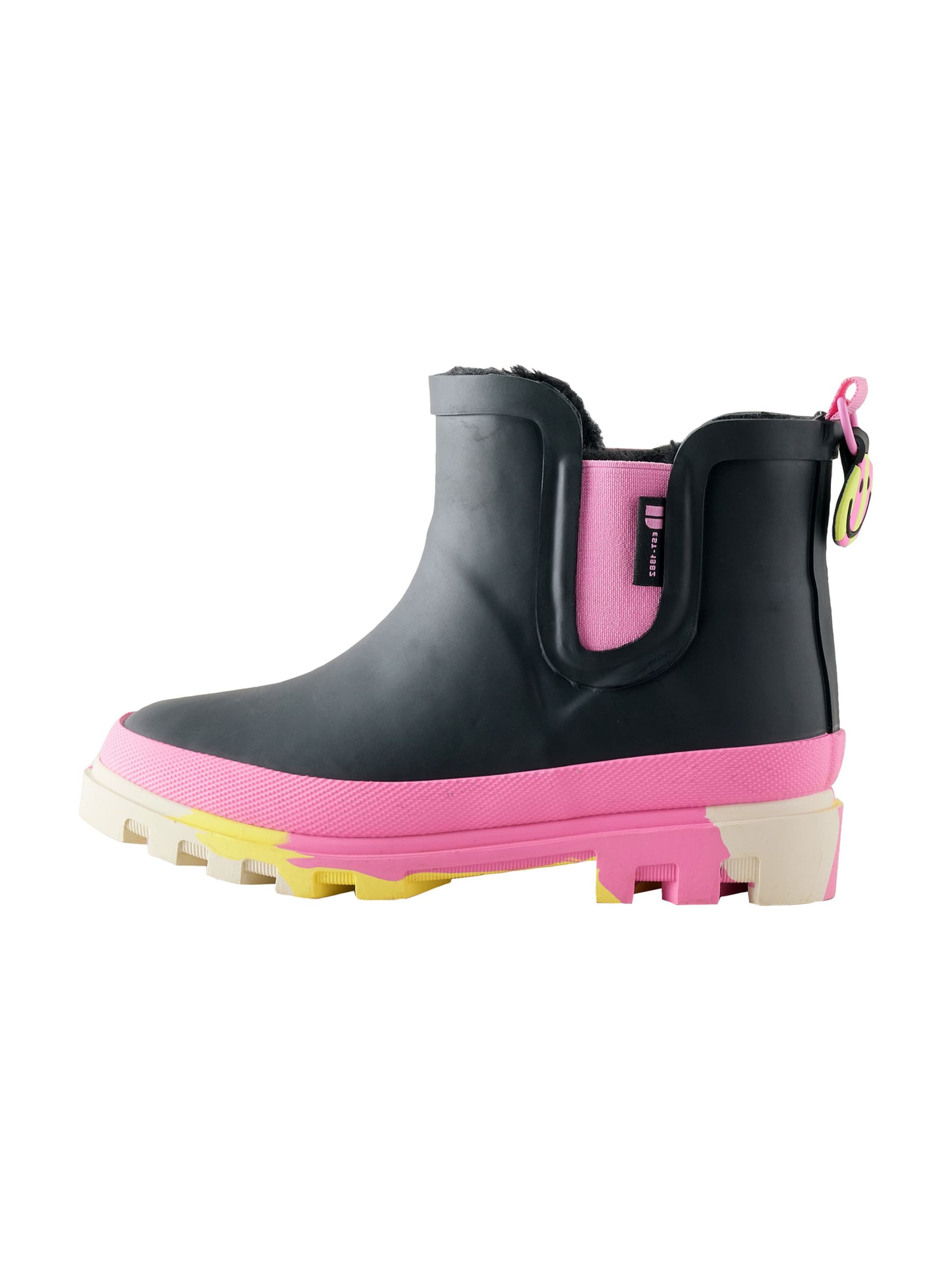 Next Bottes en caoutchouc en 26,5 en rose / noir, Vue avec produit