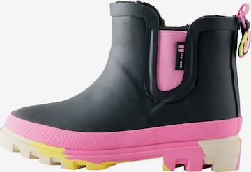 Bottes en caoutchouc Next en noir : devant