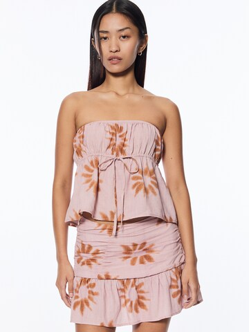 Top di Pull&Bear in rosa: frontale