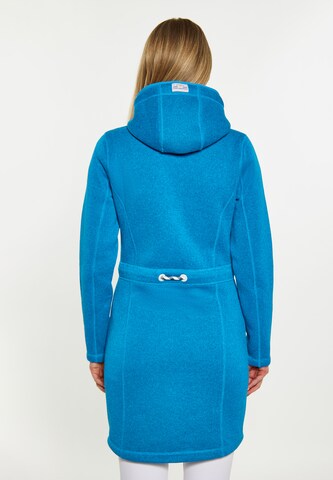 Schmuddelwedda Fleece jas in Blauw