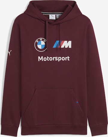 PUMA Sweatshirt 'BMW' in Rot: Vorderseite