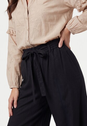 Wide Leg Pantalon usha FESTIVAL en noir