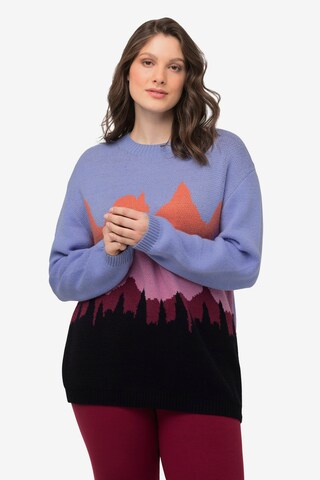 Ulla Popken Pullover in Mischfarben: predná strana