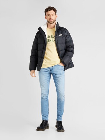 Maglietta 'LUCCA' di JACK & JONES in giallo